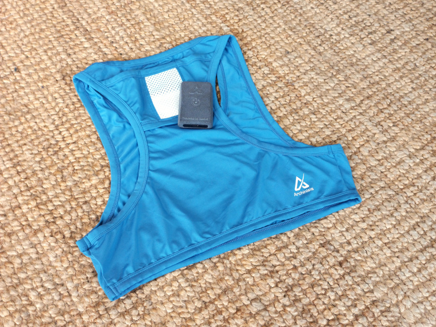 Picture of the Naos Sensor with the shirt